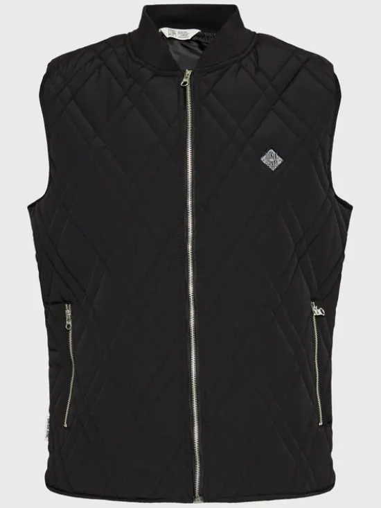 Unfair Athletics Kamizelka UNFR22-145 Czarny Regular Fit