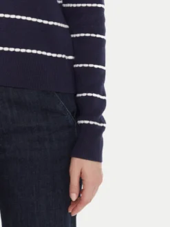 United Colors Of Benetton Sweter 104ME10EB Czarny Regular Fit