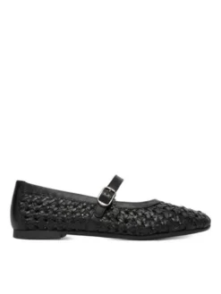 U.S. Polo Assn. Baleriny EO-LARISA001W/6L1 Czarny