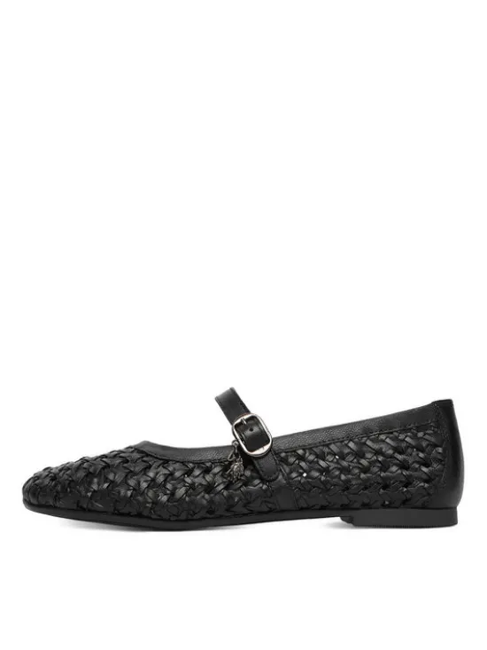 U.S. Polo Assn. Baleriny EO-LARISA001W/6L1 Czarny