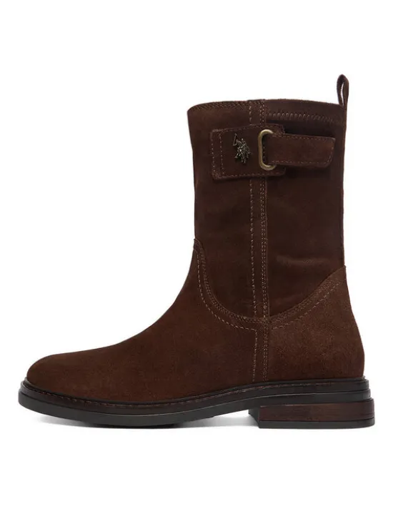 U.S. Polo Assn. Botki CEO-CORINA001W/ELT1 Brązowy