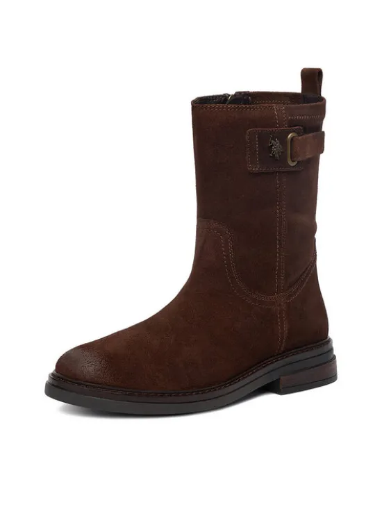 U.S. Polo Assn. Botki CEO-CORINA001W/ELT1 Brązowy