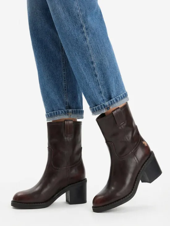 U.S. Polo Assn. Botki EO-KATIA001W/EY1 Brązowy