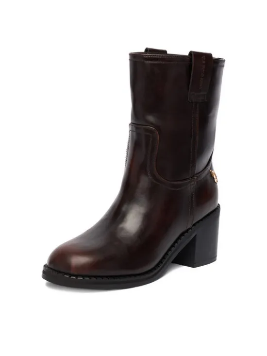 U.S. Polo Assn. Botki EO-KATIA001W/EY1 Brązowy