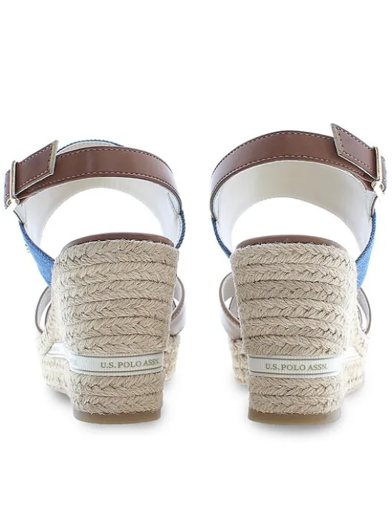 U.S. Polo Assn. Espadryle Alyss ALYSSA011 Brązowy