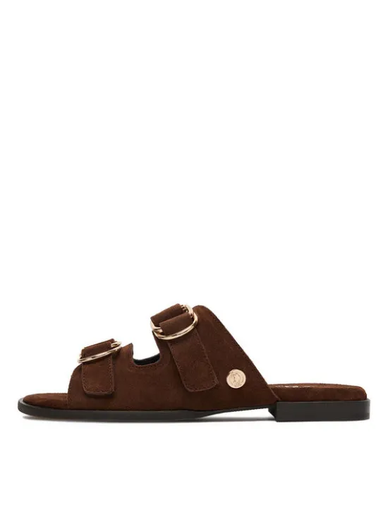 U.S. Polo Assn. Klapki EO-KATYA001W/6S1 Brązowy