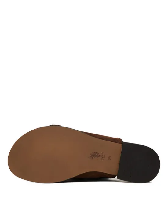 U.S. Polo Assn. Klapki EO-KATYA001W/6S1 Brązowy
