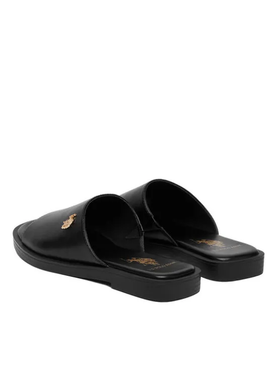 U.S. Polo Assn. Klapki EO-MARINA003W/6Y1 Czarny
