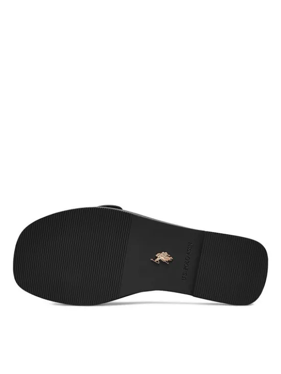 U.S. Polo Assn. Klapki EO-MARINA002W/6Y1 Czarny