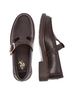 U.S. Polo Assn. Półbuty EO-PALOMA001W/GY1 Brązowy
