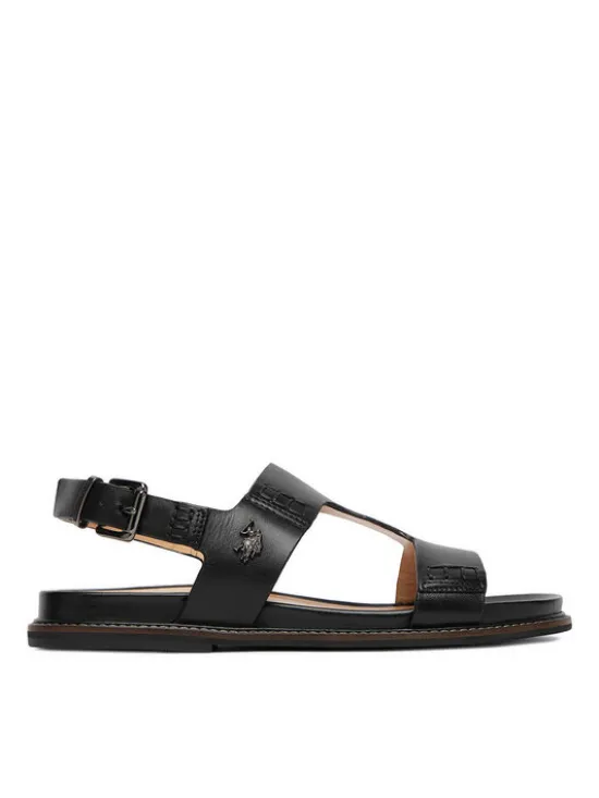U.S. Polo Assn. Sandały EO-ADELI002W/6L1 Czarny