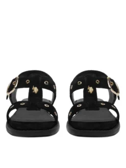 U.S. Polo Assn. Sandały EO-ALYS001W/6S1 Czarny