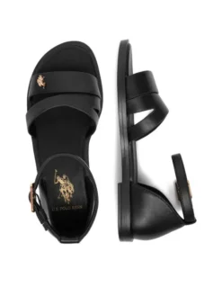 U.S. Polo Assn. Sandały EO-CASSIE003W/6Y1 Czarny