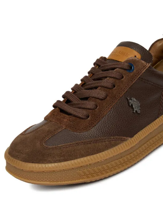 U.S. Polo Assn. Sneakersy EO-YANA001W/6SL1 Brązowy