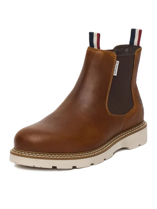 U.S. Polo Assn. Sztyblety EO-PATRIZ002M/ELE1 Brązowy