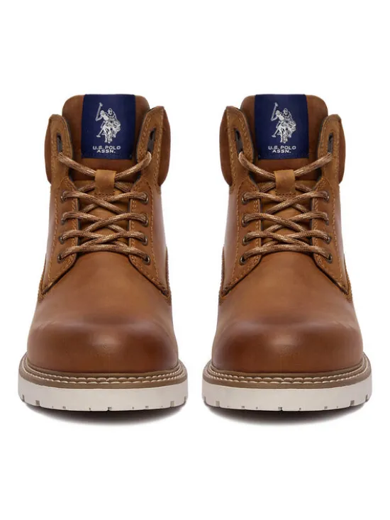 U.S. Polo Assn. Trzewiki EO-PATRIZ001M/EL1 Brązowy