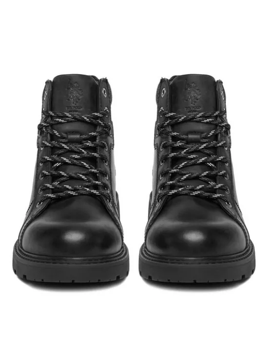 U.S. Polo Assn. Trzewiki EO-PATRIZ003M/ELN1 Czarny