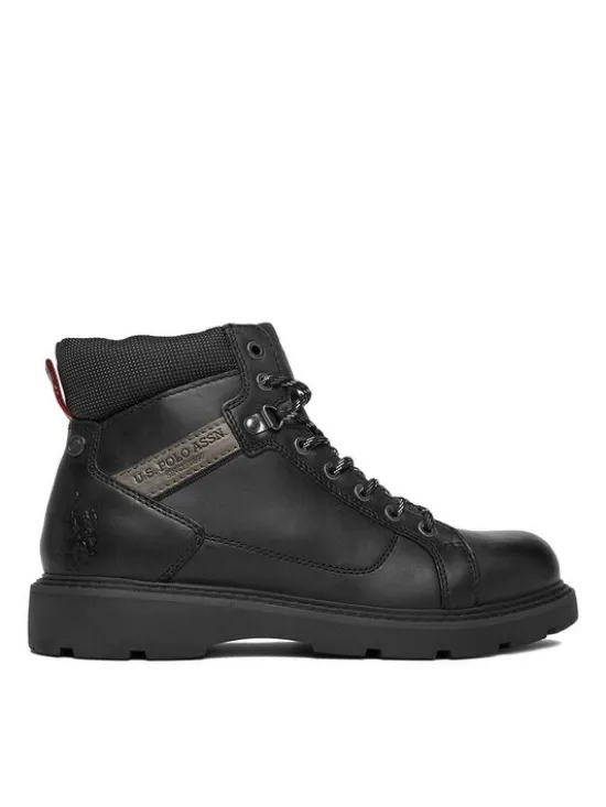 U.S. Polo Assn. Trzewiki EO-PATRIZ003M/ELN1 Czarny