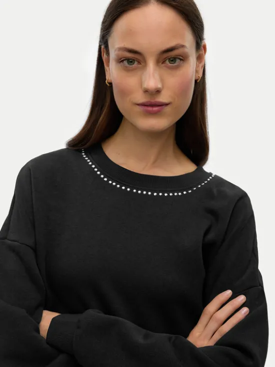Vero Moda Bluza Lotte 10333544 Czarny Regular Fit