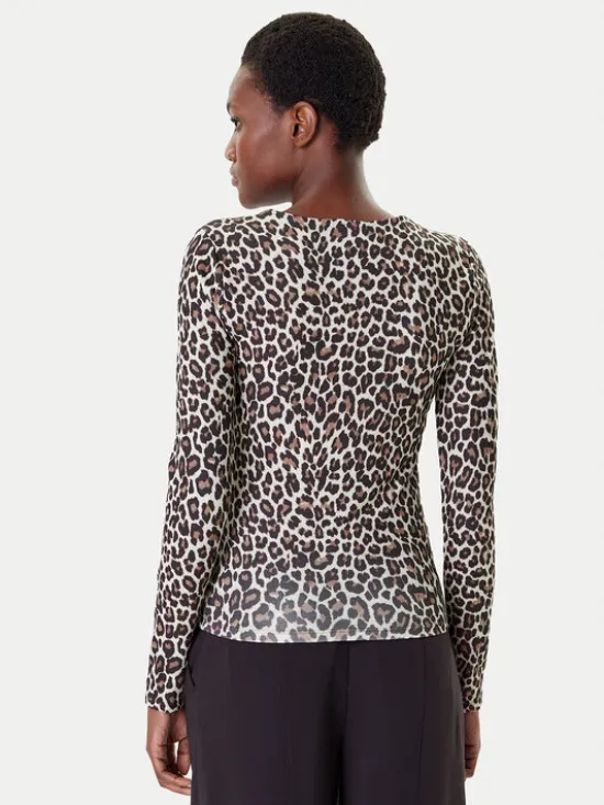 Vero Moda Bluzka Million 10334613 Beżowy Regular Fit