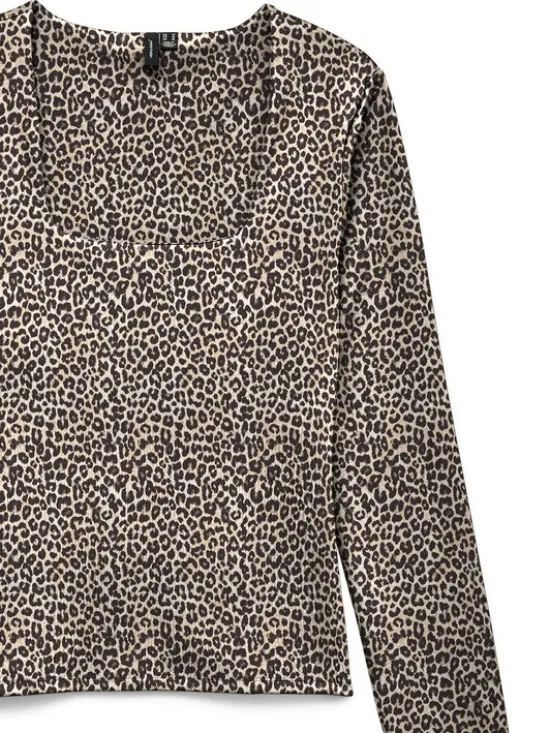 Vero Moda Bluzka Million 10334613 Beżowy Regular Fit