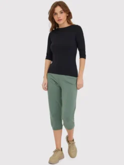 Vero Moda Bluzka Panda 10274133 Czarny Regular Fit