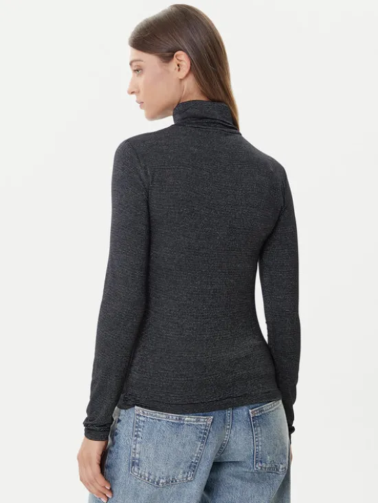 Vero Moda Golf Lava 10334586 Czarny Loose Fit