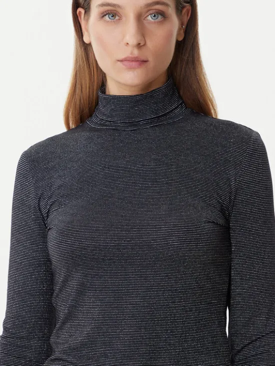 Vero Moda Golf Lava 10334586 Czarny Loose Fit
