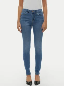 Vero Moda Jeansy Flash 10300173 Niebieski Skinny Fit