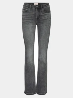Vero Moda Jeansy Flash 10303196 Szary Flared Fit