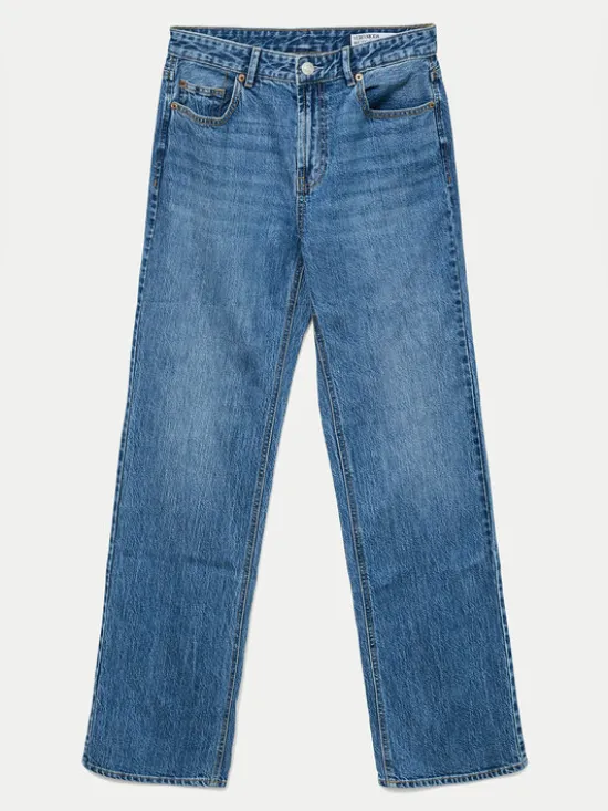 Vero Moda Jeansy Tessa 10315494 Niebieski Straight Fit