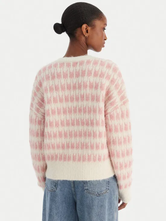 Vero Moda Kardigan Lisa 10336622 Beżowy Regular Fit