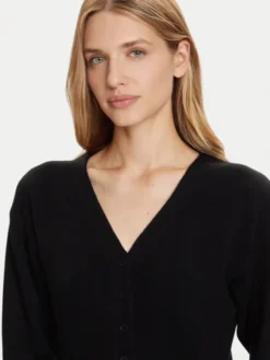 Vero Moda Kardigan Saba 10334777 Czarny Regular Fit
