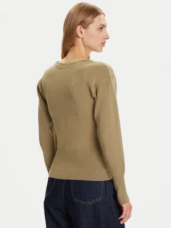 Vero Moda Kardigan Saba 10334777 Zielony Regular Fit