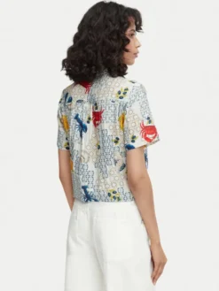 Vero Moda Koszula Valentina 10351011 Kolorowy Regular Fit