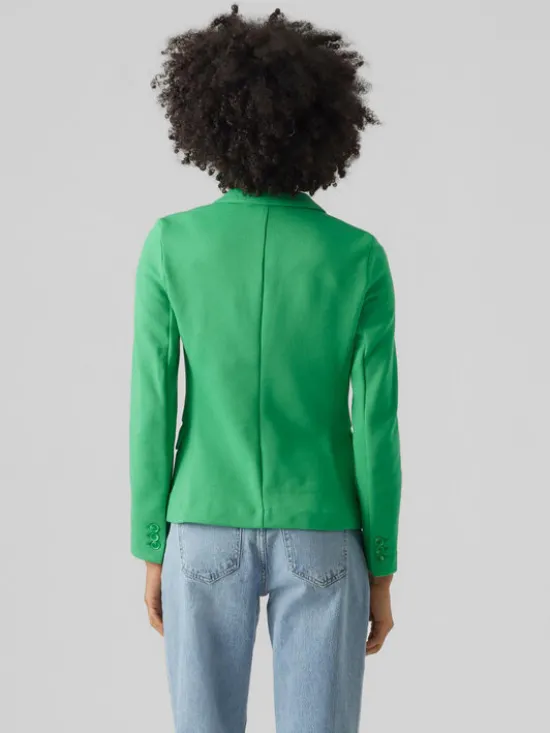 Vero Moda Marynarka Julia 10154123 Zielony Regular Fit