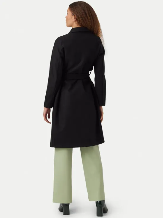 Vero Moda Płaszcz przejściowy Fortuneaya 10278330 Czarny Regular Fit