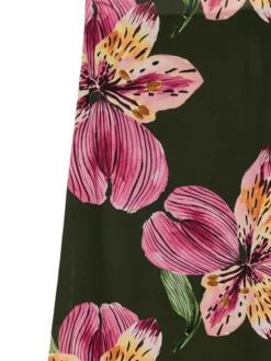 Vero Moda Spódnica maxi Ismene 10351432 Zielony Regular Fit