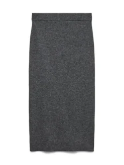 Vero Moda Spódnica ołówkowa Brisa 10334684 Szary Slim Fit
