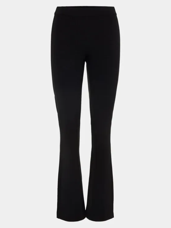 Vero Moda Spodnie materiałowe Kamma 10209858 Czarny Flared Fit