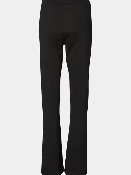Vero Moda Spodnie materiałowe Kamma 10209858 Czarny Flared Fit