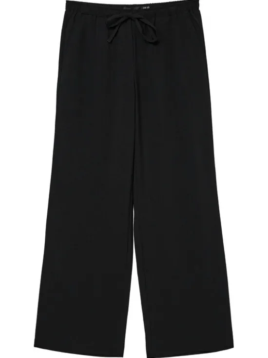 Vero Moda Spodnie materiałowe Milly 10331924 Czarny Wide Leg