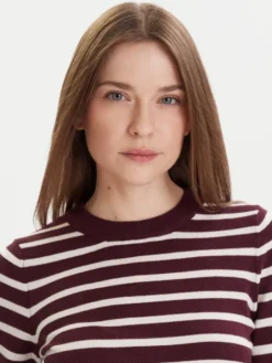 Vero Moda Sweter Happy 10336333 Fioletowy Regular Fit