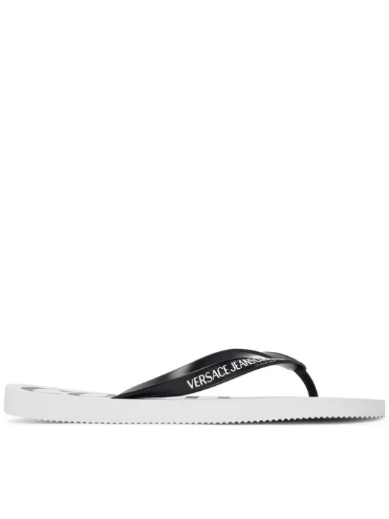 Versace Jeans Couture Japonki 80YA3SQ7 ZSS81 Biały