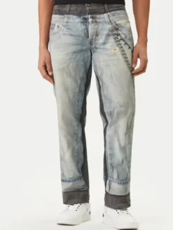 Versace Jeans Couture Jeansy 80GAB5RP ES156 Niebieski jasny Straight Fit