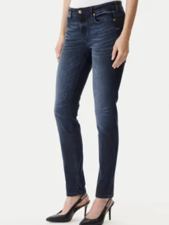 Versace Jeans Couture Jeansy 79HAB5K1 CDWAB Granatowy Skinny Fit