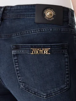 Versace Jeans Couture Jeansy 79HAB5K1 CDWAB Granatowy Skinny Fit