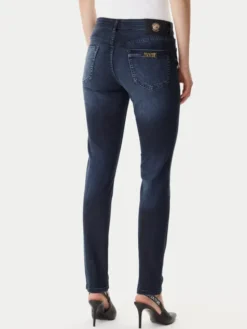 Versace Jeans Couture Jeansy 79HAB5K1 CDWAB Granatowy Skinny Fit