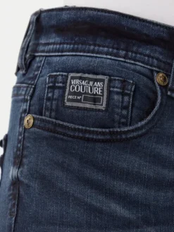 Versace Jeans Couture Jeansy 79HAB5K1 CDWAB Granatowy Skinny Fit