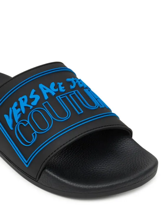 Versace Jeans Couture Klapki 0YA3SQ3 ZSC22 899 Czarny